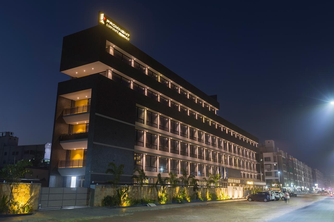 Prominent Corporate Residency Hotel Gandhinagar Exterior photo